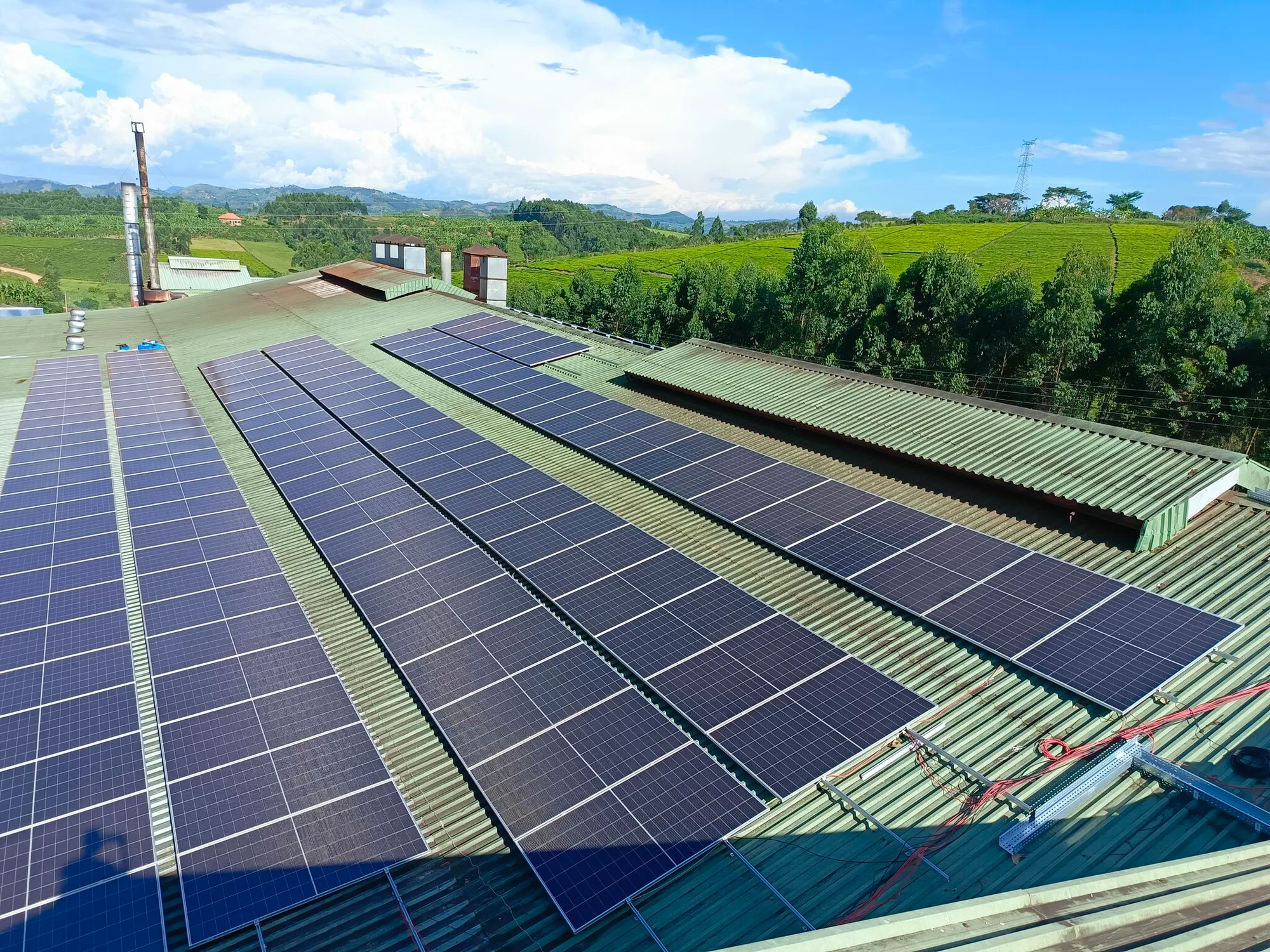 Energy management dashboard integrating EV charging in Uganda